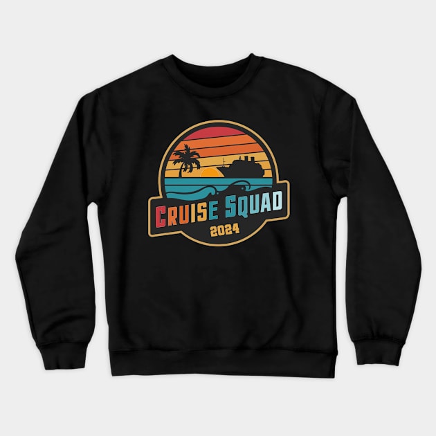 Cruise Squad 2024 Crewneck Sweatshirt by tamdevo1